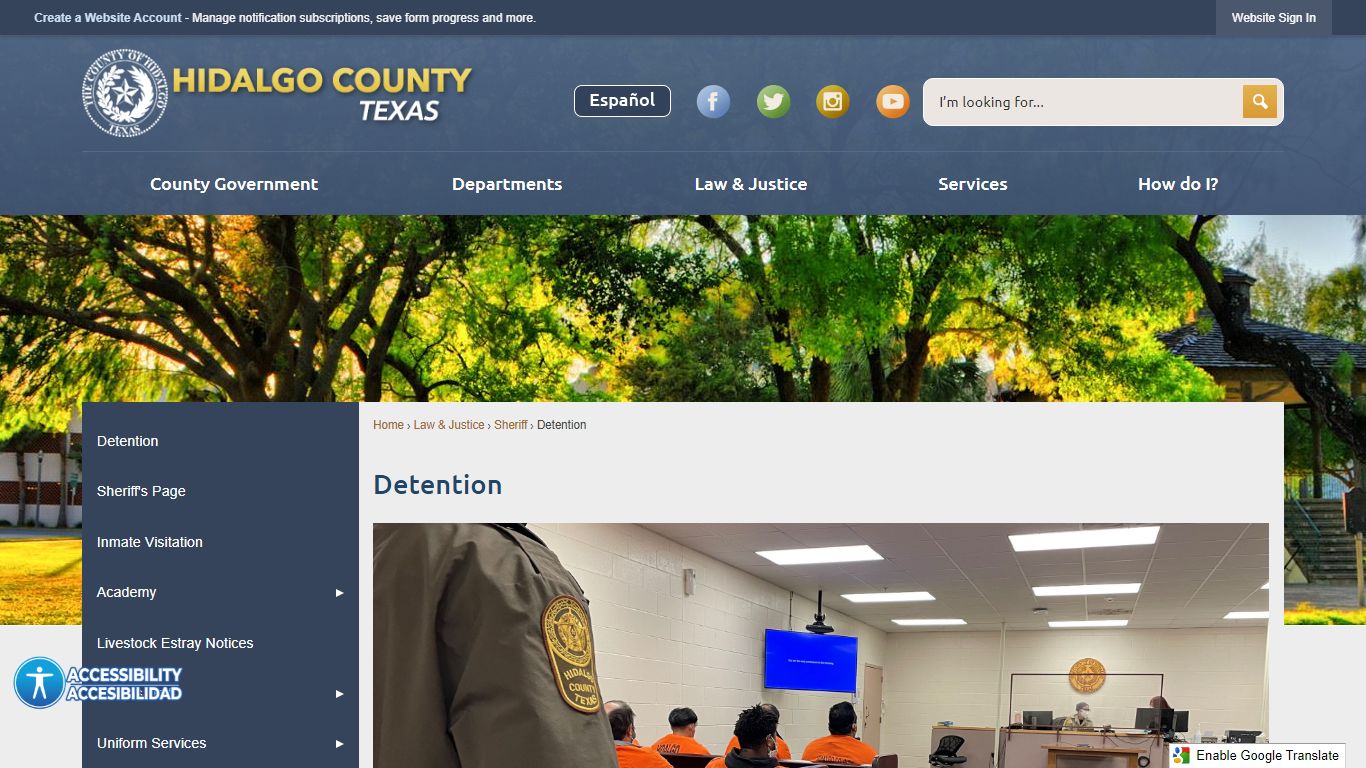 Detention | Hidalgo County, TX - Official Website